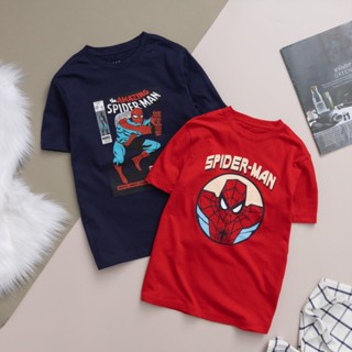 Áo thun cổ tròn cho bé Trai, bé Gái Size 20kg - 50kg chất liệu cotton mềm mịn thoáng mát in hình hoạ tiết có 9 màu ATMV2