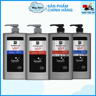Sữa tắm Gội cao cấp Romano VIP mạnh mẽ bí ẩn Passion / Vision 650g