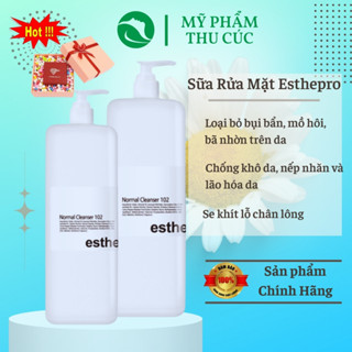 Sữa Rửa Mặt Nomal Cleanser 102 Esthepro 1000ml Cho Spa, làm sạch, loại bỏ bụi bẩn, bã nhờn trên da, chống oxi hóa