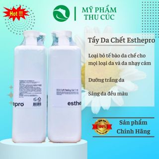 Gel Tẩy Da Chết Cho Spa Esthepro – Tẩy Tế Bào Dịu Nhẹ Cho Da Nhạy Cảm – Công Thức Enzyme + Cica