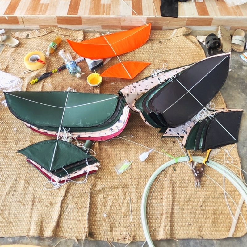 Diều sáo làm từ 100% cap quang đã làm hoàn thiện