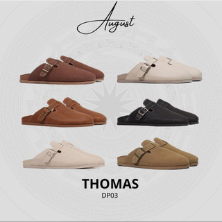 Dép nam nữ Birken cao cấp August Thomas Slip-on Bảo hành 12 tháng DP03T-V-D-N