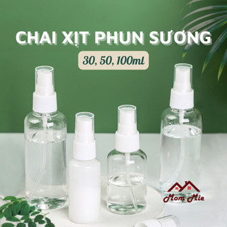 Chai xịt phun sương chiết mỹ phẩm, dung dịch lỏng 30-50-100ml - J106