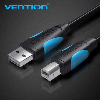 Cáp Máy In USB2.0 to USB-B VENTION VAS-A16 (480Mbps, with 2*Ferrite Core)