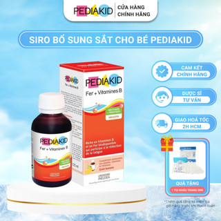 Siro bổ sung sắt & vitamin b cho bé pediakid fer + vitamines b giúp ngăn ngừa thiếu máu