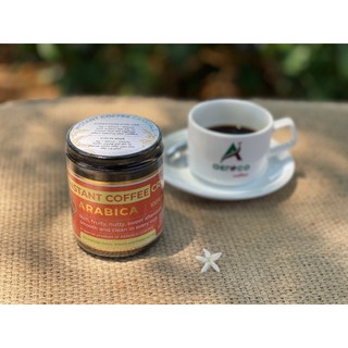 Lọ thủy tinh 45g_Cà phê AEROCO hòa tan sấy lạnh thăng hoa Arabica