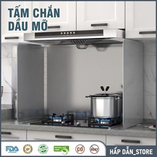 Tấm Chắn Dầu Mỡ Inox 304 Chống Gỉ Cao Cấp, Chắn Gió Hiệu Quả,Tấm Dụng Cụ Chắn Dầu&Chắn Gió Cho Bếp Ga Bằng Dày Dặn Chống