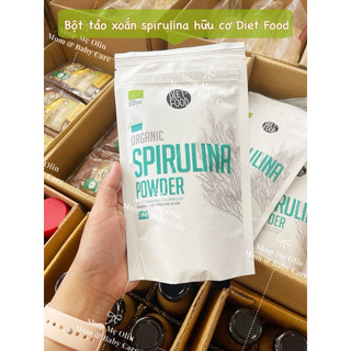 Bột Tảo Xoắn Spirulina Hữu Cơ Diet Food Organic Spirulina Powder, gói 200g