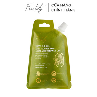 [QUÀ TẶNG KHÔNGBÁN]Gel tắm khổ qua Freshity 100ml dưỡng sáng làm sạch cải thiện mụn, vết thâm cho làn da cơ thể đa vấnđề