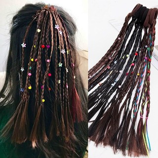 Bím tóc giả cho bé gái, cột tóc hình bím tóc tết sẵn cá tính cho mẹ và bé Dumi Shop