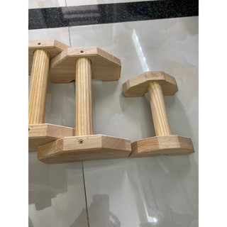 Parallettes gỗ calisthenics