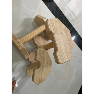 Parallettes gỗ calisthenics