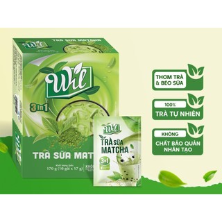 Trà sữa Wil vị matcha hộp 170g