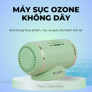 Máy khử khuẩn thực phẩm không dây, máy sục Ozone rửa rau quả, bình sữa, khử mùi tanh thịt cá không dây( hỏa tốc HN)