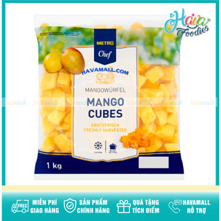 Xoài Cắt Vuông đông lạnh – Metro Chef – Mango Cubes 1kg