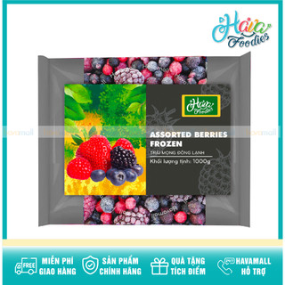 Trái Mọng Đỏ Tổng Hợp Đông Lạnh 1kg – Frozen Assorted Berries