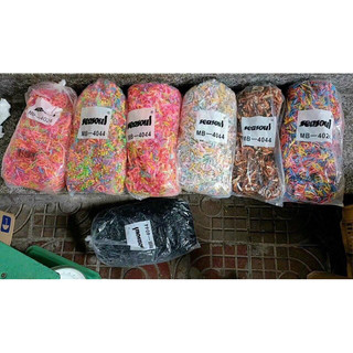Chun nịt buộc tóc nhiều màu bịch 1kg