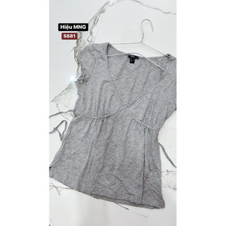 Áo thun xám tôn dáng gợi cảm size M.S881
