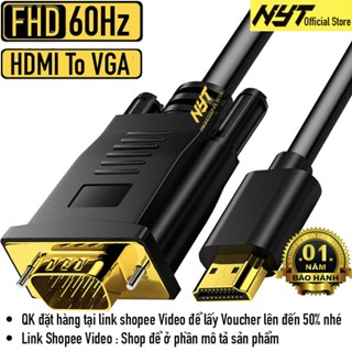 Dây Cáp HDMI Sang VGA Dài 0.5M - 10M ID Tech H2V101 - Bảo Hành 12T Đổi Mới