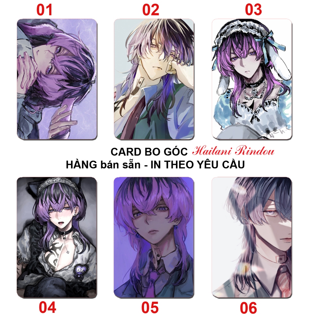 Card bo góc anime Haitani Rindou -Tokyo Revengers (24 mẫu khác nhau)