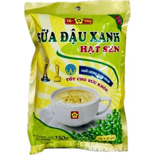 Sữa đậu xanh hạt sen