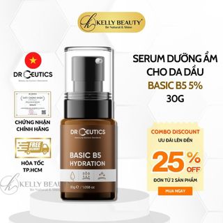 Tinh Chất Dưỡng Ẩm Cho Da Dầu DrCeutics Basic B5 Hydration | Kelly Beauty