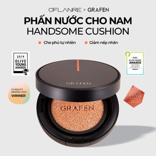 GRAFEN Cushion Cho Nam Che Phủ Tốt Handsome Cover Cushion 15g, phấn nước trang điểm cho Nam