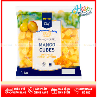 Xoài Cắt Vuông đông lạnh – Metro Chef – Mango Cubes 1kg