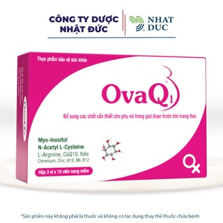thực phẩm bảo vệ sức khỏe OvaQ1 - Nhật Đức