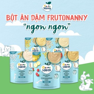Bột ăn dặm ngọt Fruto Nga gói 200g cho bé từ 4 tháng tuổi