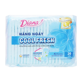 [CHE TÊN] Băng vệ sinh hàng ngày Diana Sensi Cool Fresh 20 miếng