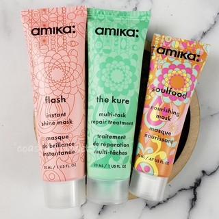 Mặt nạ ủ mềm tóc trong 60s Amika Flash Instant Shine Mask Mini 30ml