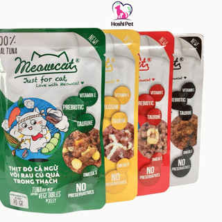 Pate Meowcat cho mèo 70g, Thức ăn ướt cho mèo 70g