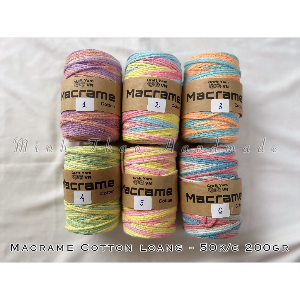 Macrame Cotton Loang
