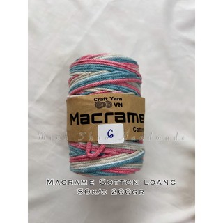 Macrame Cotton Loang