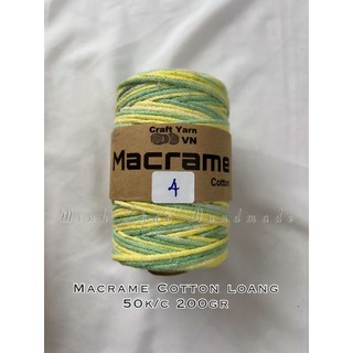 Macrame Cotton Loang