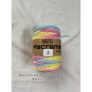 Macrame Cotton Loang