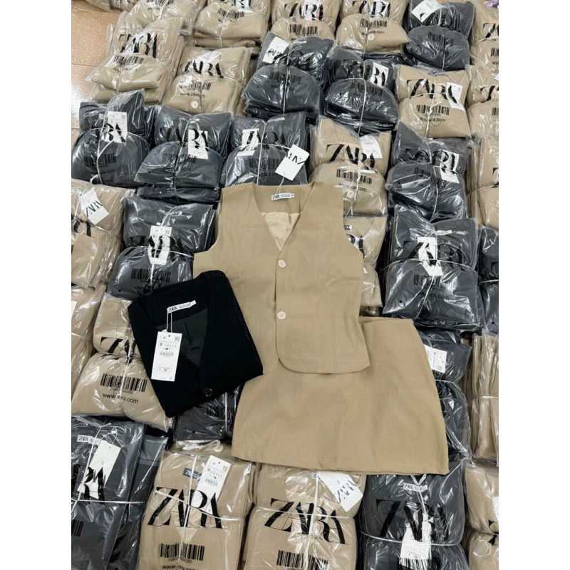 SET ÁO GILE + CHÂN VÁY ZR