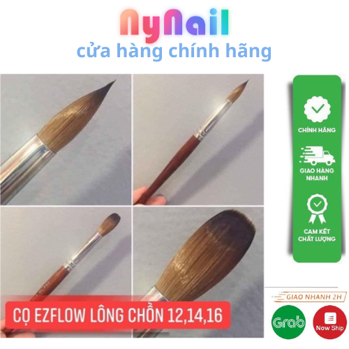 cọ lông chồn Đắp phom bột ezflow