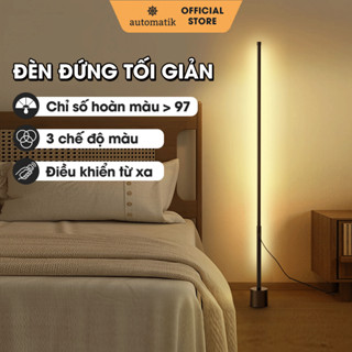 Đèn LED Trang Trí, Đèn LED Sàn Cây Đứng Decor Nhiều Màu, Đèn Cột Cao Phòng Khách Hiện Đại Phòng Ngủ Đọc Sách - Automatik