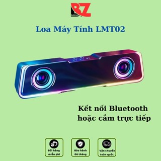 Loa Máy Tính Bluetooth Có Dây Để Bàn Bubzone Đèn Led Neon - Loa Vi Tính Bass Lớn Âm Thanh HIFI LMT02