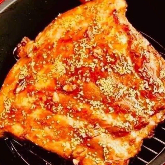 Sườn heo nướng BBQ khay 500g (chỉ giao hỏa tốc)