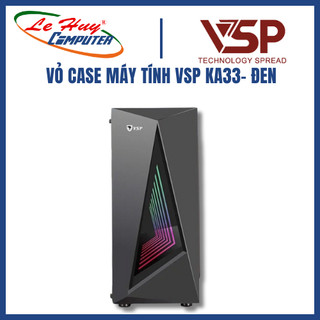 VỎ CASE MÁY TÍNH VSP KA33- ĐEN