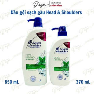 Dầu Gội Sạch Gàu HEAD & SHOULDERS Bạc Hà Cool Menthol - Thái Lan