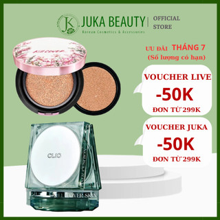 (Kèm lõi) Phấn nước LIMITED Clio Kill Cover Fixer Cushion / Skin Fixer Cushion SPF50+ PA+++ 15gr*2
