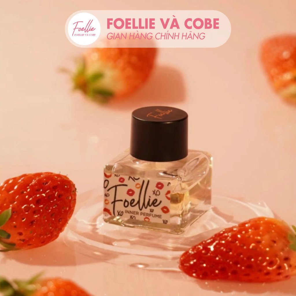Nước Hoa Vùng Kín Foellie Eau De Miel Innerb XO Perfume Hương Thơm Dâu Tây Dịu Nhẹ, Giúp Se Khít Vùng Kín 5ml