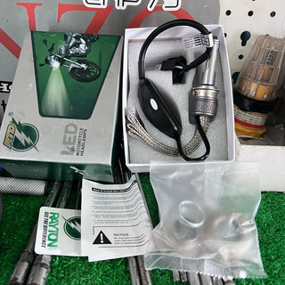 Đèn pha Led 2 Tim chân M5 , H4 Siêu Sáng Cao cấp - phù hợp nhiều dòng xe