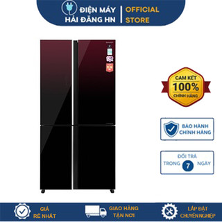 Tủ lạnh sharp inverter 572 lít sj-fxp640vg-mr