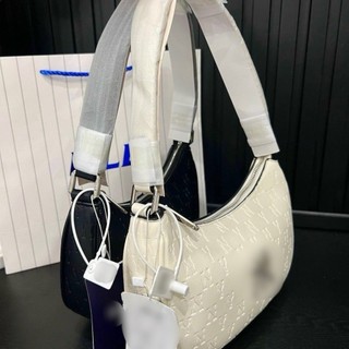 Túi kẹp nách ML.B Monogram Hobo da