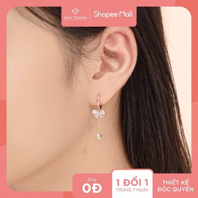 Bông Tai Vàng Tây 14k BT415 Huy Thanh Jewelry
